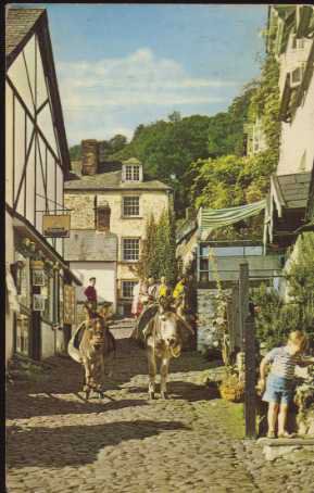 Peter and Paul Clovelly Postcard 1964