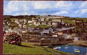 Mevagissey Cornwall Postcard 1965