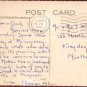 Mevagissey Cornwall Postcard 1965