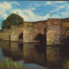 The River Wye At Bakewell  Postcard 1974
