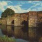 The River Wye At Bakewell  Postcard 1974