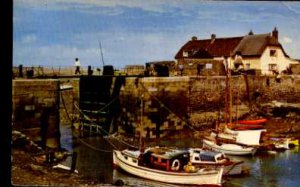 Porlock Weir Somerse Postcard  1965