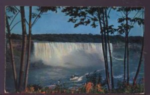 American Fall and Maid of The Mist  USA  Postcard   1962