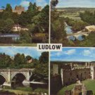 LUDLOW  Postcard With 4 Views 1980