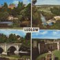 LUDLOW  Postcard With 4 Views 1980