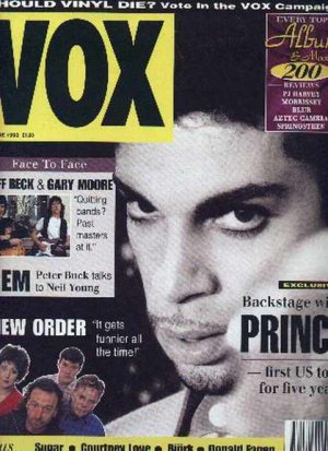 Prince, Jeff Beck, Bjork, Courtney Love, REM, New Order Vox June 1993