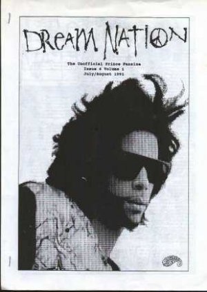 Prince - Dream Nation Issue 6 Volume 1 - UK   Fanzine -   ex