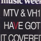 MUSIC WEEK MAGAZINE Oct 1998 - Robbie Williams, Meat Loaf