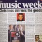 MUSIC WEEK MAGAZINE Dec 1998 Robbie Williams,