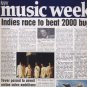 MUSIC WEEK MAGAZINE Aug 1998 - Boyzone - Fugee