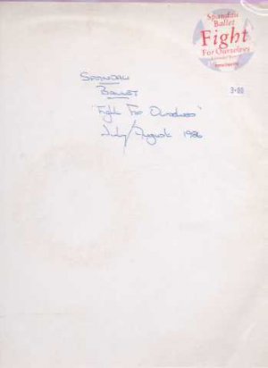 Spandau Ballet - Fight For Ourselves - UK Promo 12" Single