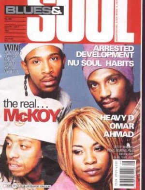 Heavy D, Omar Ahmad, Nu Soul Habits - Blues & Soul # 666 - UK Magazine