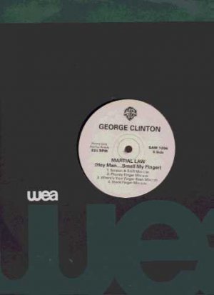 George Clinton - Martial Law - UK Promo 12" Single