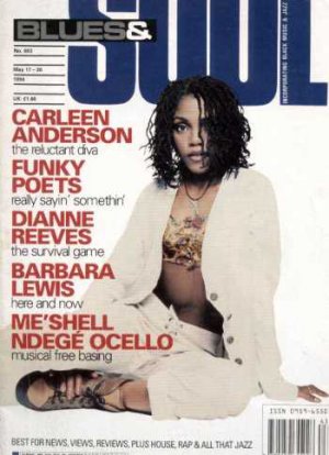Carleen Anderson, Funky Poets, Dianne Reeves - Blues & Soul # 663 - UK Magazine