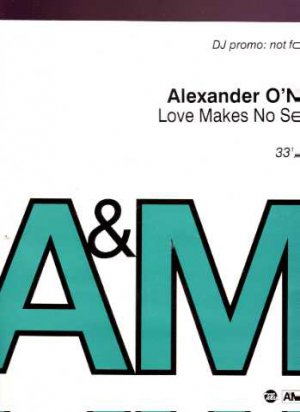Alexander O'Neal - Love Makes No Sense - UK Promo 12" Single