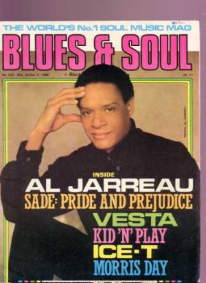 /Al Jarreau/Vesta/ Kid n PLay/Morris Day/Ice-T/Sade - Blues & Soul # 523 - UK Ma