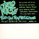 Too Nice - Two Can Play The Game - US 12" Single
