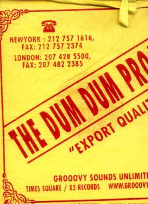 The Dum Dum Project - Export Quality - in cloth bag! - UK 12" Single