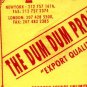 The Dum Dum Project - Export Quality - in cloth bag! - UK 12" Single