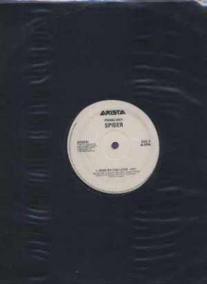 Spider - Who Do You Love - UK Promo 12" Single