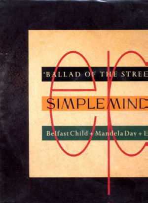 Simple Minds - Ballad Of The Streets - UK 12" Single