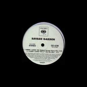 Savage Garden - I Knew I Loved You - US Promo 12" Single