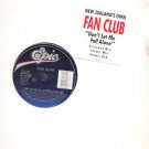 Fan Club - Don't Let Me Fall Alone - NZ 12" Single