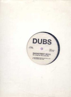 Backstreet Boys - As Long As You Love Me - Dubs - UK Promo 12" Single