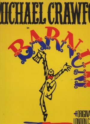 Original London Cast - Michael Crawford in Barnum - UK Vinyl LP  - AIR - CDL1348