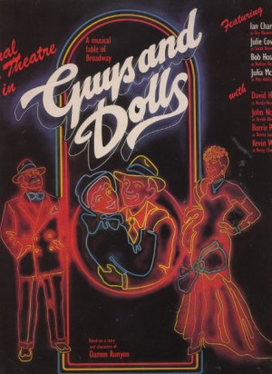 Original National Theatre Cast - Guys And Dolls - UK Vinyl LP - CDL1388