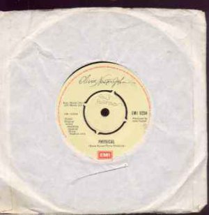 Olivia Newton-John - Physical - UK 7" Single