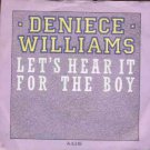 Deniece Williams - Let's Hear It For The Boy - UK 7" Single