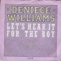 Deniece Williams - Let's Hear It For The Boy - UK 7" Single