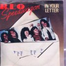 Reo Speedwagon - In Your Letter - UK 7" Single