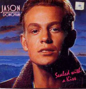 Jason Donovan - Sealed With A Kiss - UK 7" Single