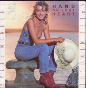 Kylie Minogue - Hand On Your Heart - UK 7" Single