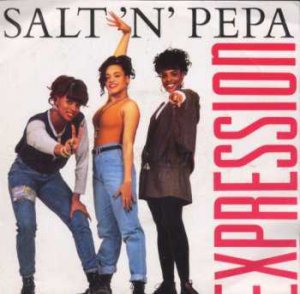 Salt n Pepa - Expression - UK 7" Single