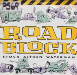 Stock Aitken Waterman - Roadblock - UK 7" Single