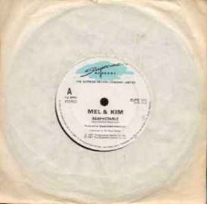 Mel & Kim - Respectable - UK 7" Single