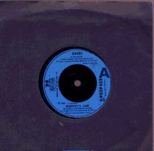 Cheri - Murphy's Law - UK 7" Single