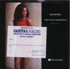 Black Box - I Don't Know Anybody Else - UK 7" Single