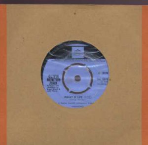 Olivia Newton-John - What Is Life - UK 7" Single
