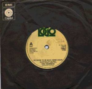 The Tourists - So Good To Be Back Home Again - UK 7" Single