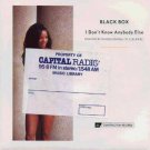 Black Box - I Don't LNow Anybody Else - UK 7" Single