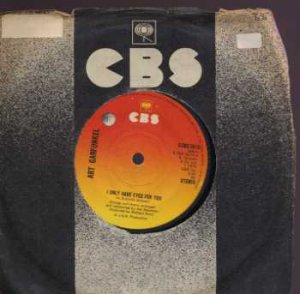 Art Garfunkel - I Only Have Eyes For You - UK 7" Single