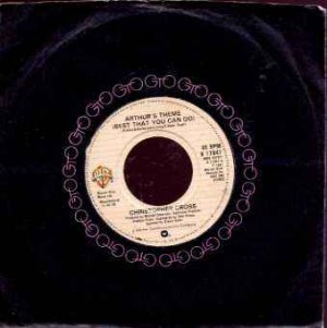 Christopher Cross - Arthur's Theme - UK 7" Single