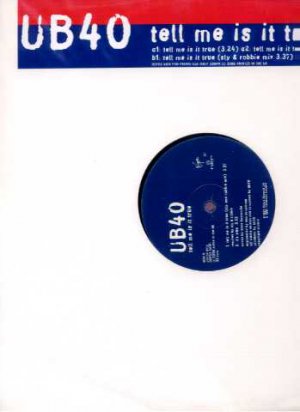 UB40 - Tell Me Is It True - UK Promo 12" Single