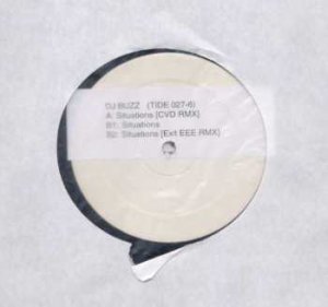 DJ Buzz - Situations - UK Promo 12" Single