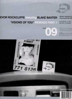 Trevor Rockcliffe ft Blake Baxter - Visions Of You Remixes - UK 12" Single