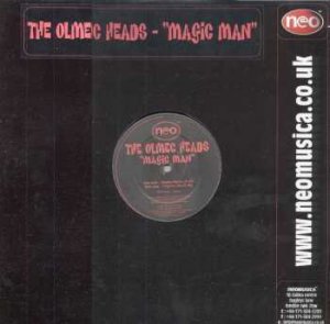 The Olmec Heads - Magic Man - UK 12" Single